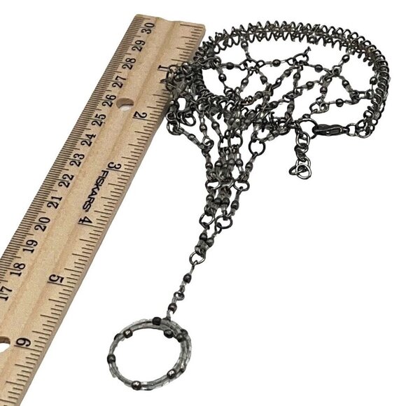 Vintage Multi-Layer Necklace & Bracelet Set With Chain Beaded Cuff & Rings - Picture 15 of 15